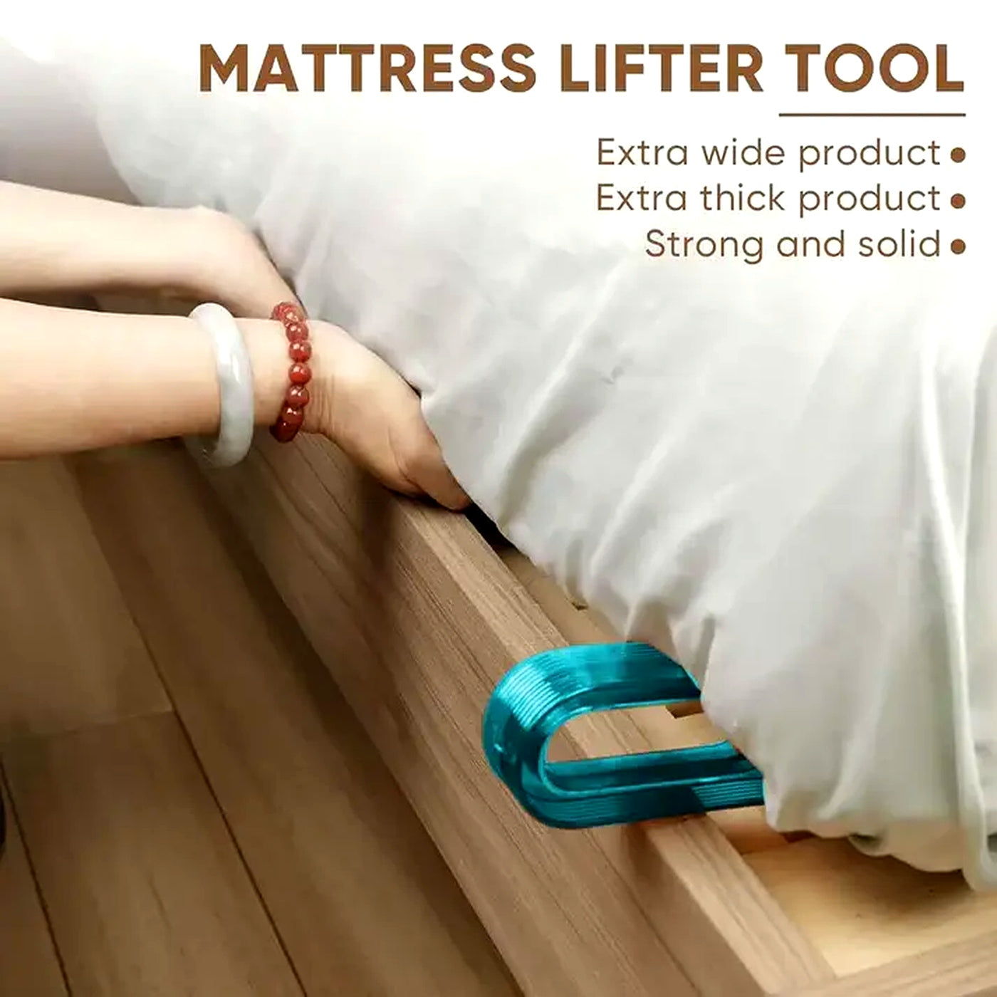 2 in 1 Mattress Lifter & Bed sheet Tucker Tool (Pack of 2)